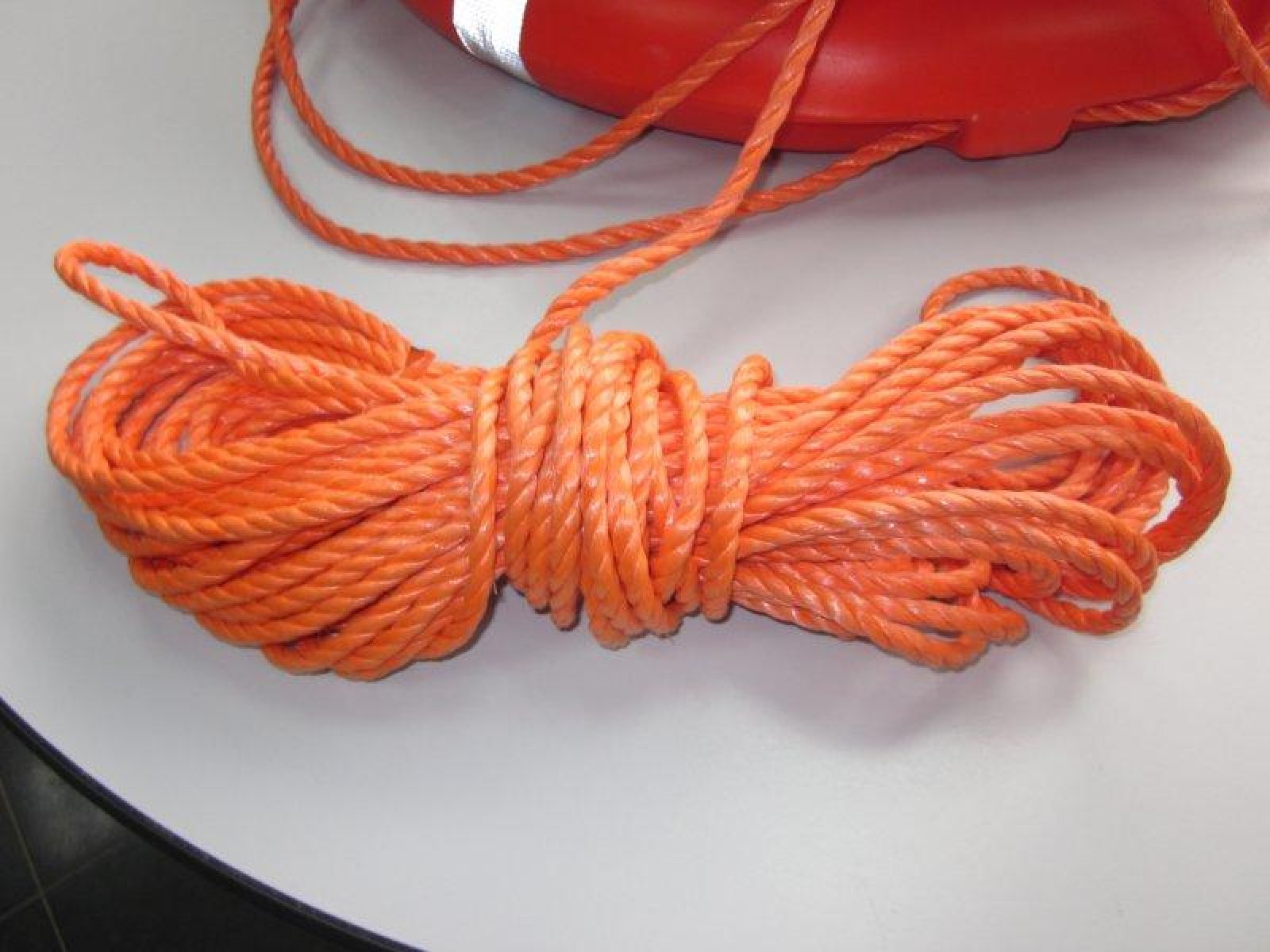 Werplijn polyethyleen oranje, ø8 mm L 30 m
