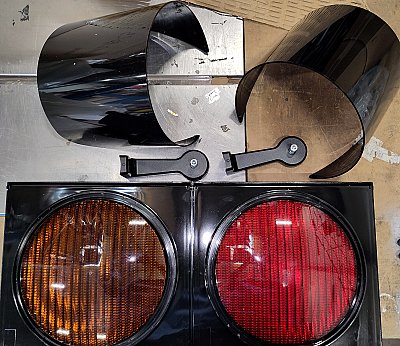 Verkeerslicht 2-delig LED Ø 300 mm - 24V