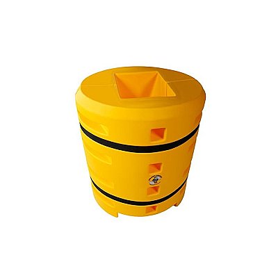 Kolombeschermer met uitsparing van verschillende formaten Ø610mm H: 1070mm