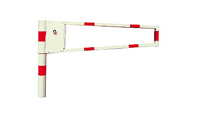 Draaipoort TRAPEZIUM met driekantslot H 1500 mm om in te betonneren in verschillende kleuren en afmetingen