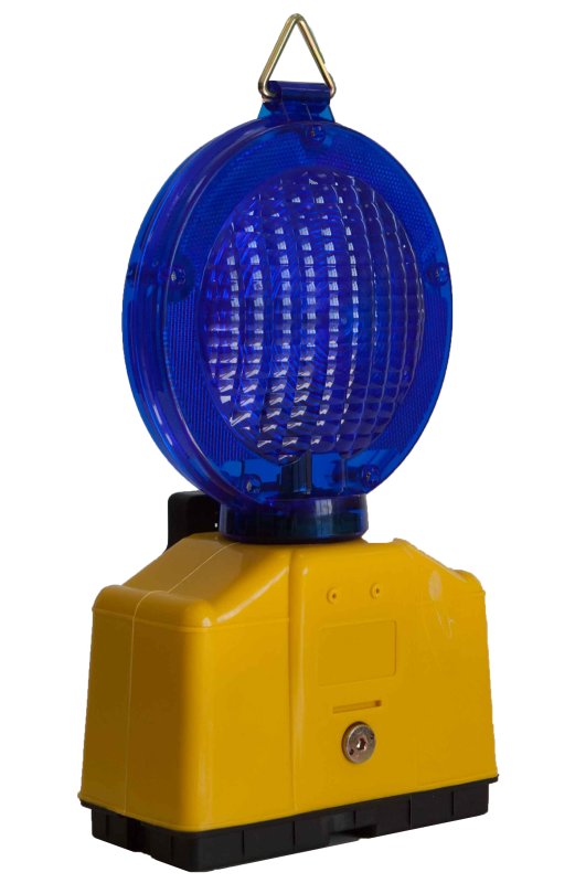Standaard pinklamp/Werflamp (dagslaper) met fotocel Ø180mm, 2-zijdig