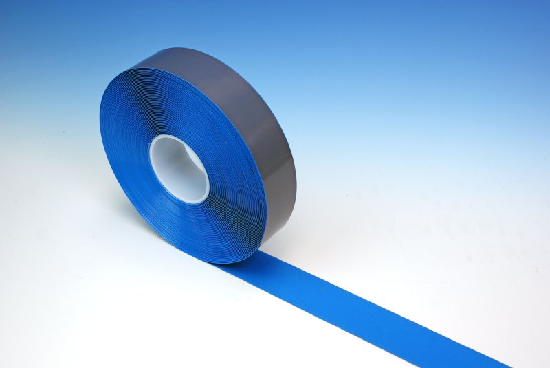 Vloermarkeringstape magazijn 30 m x 50, 75 of 100 mm