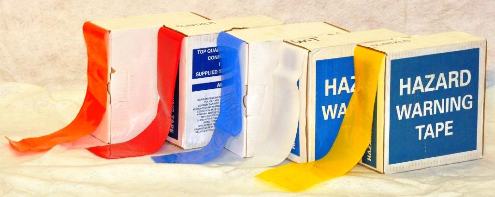 Afzetlint reflecterend 250m x 75 mm