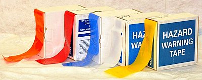 Afzetlint reflecterend 250m x 75 mm