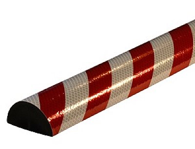 Flexibele stootband TYPE C+ in polyurethaan in verschillende kleuren