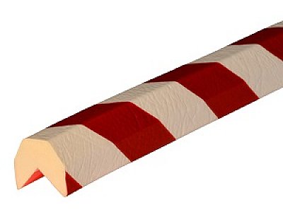 Flexibele stootband TYPE AA in polyurethaan in verschillende kleuren en lengtes