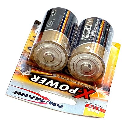 Batterijen (LR20)  D-cell set 2 stuks
