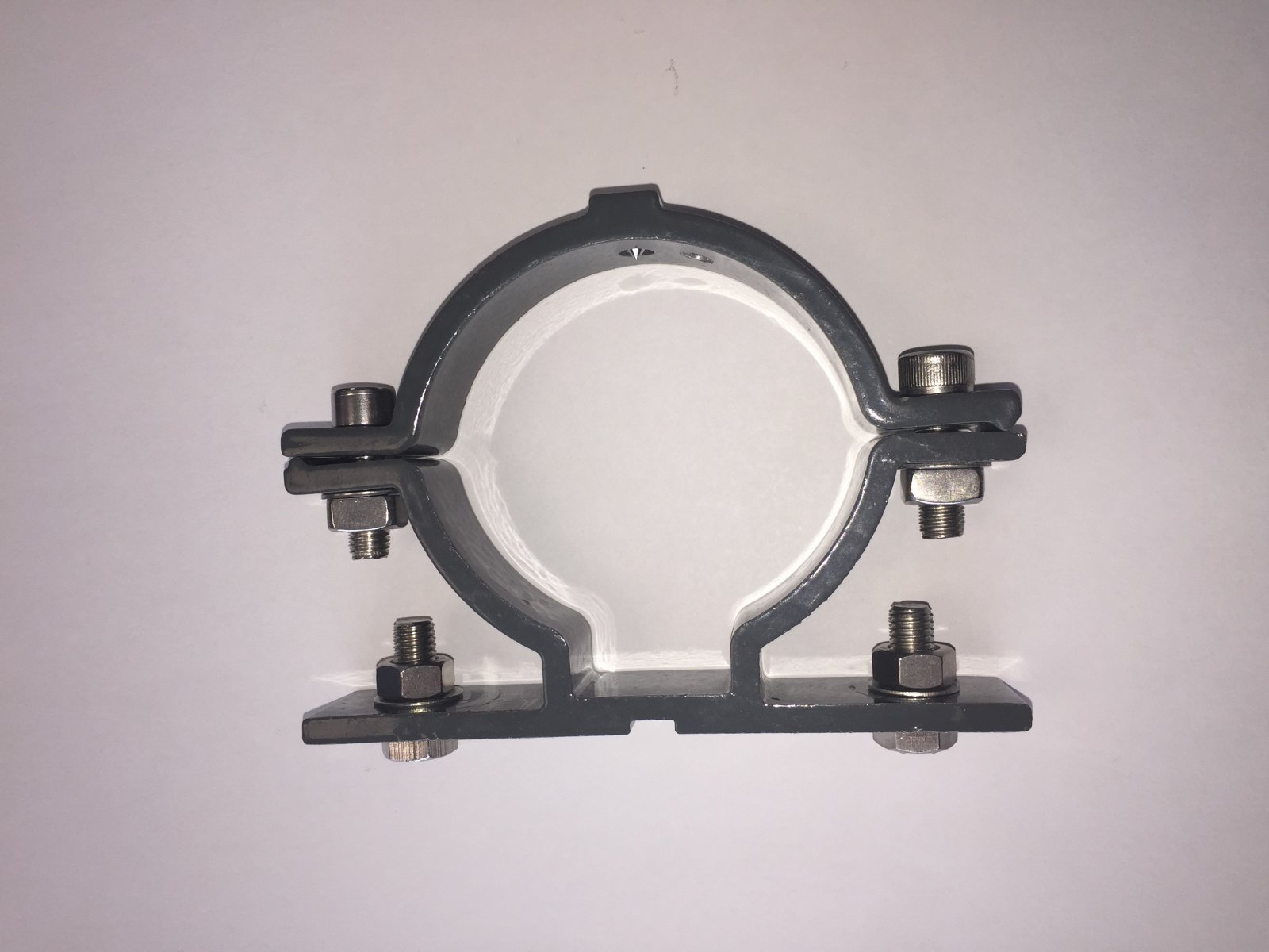 Beugel voor borden - T250 - Ø76mm grijs