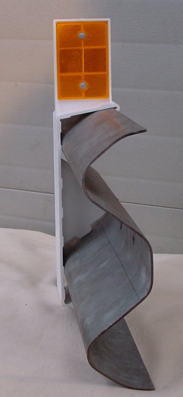 Reclip 2 reflectoren voor vangrail