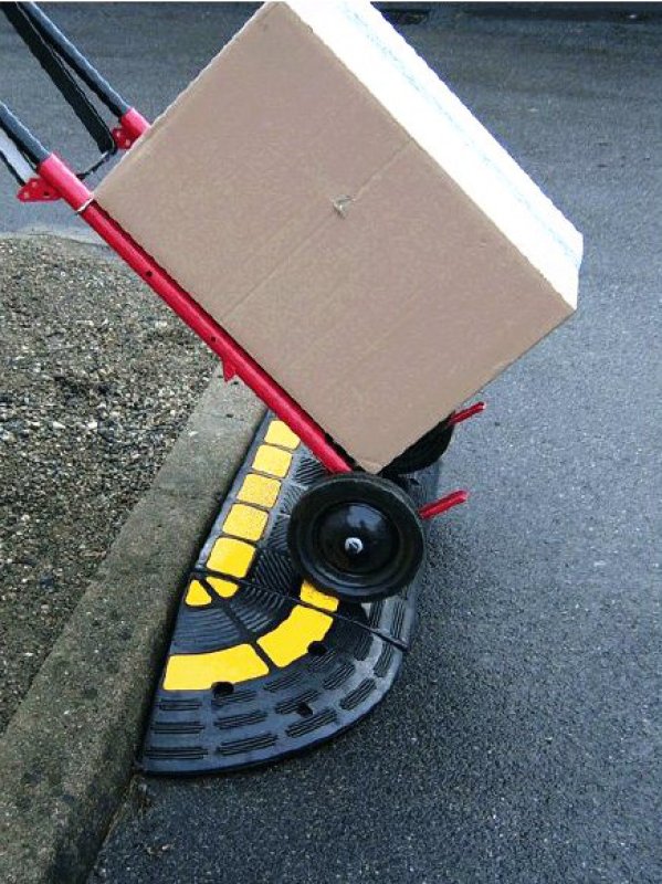 Eindstuk Trottoirdrempel 300 x 300 x 100 mm