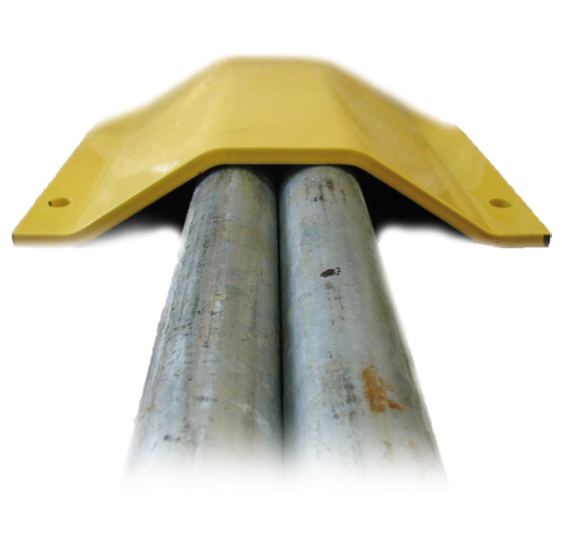 Monobloc - 2000 x 250 x 50 mm - 1 uitsparing: ca. 70 x 45 mm - inclusief Express ankers M10 (beton)