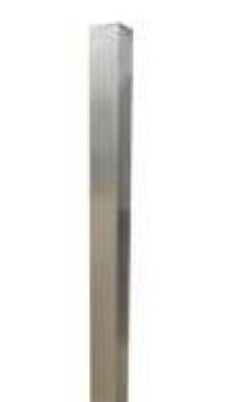 Paal galva 70 x 70 mm om in te betonneren L 1300 mm - 2 kettingogen