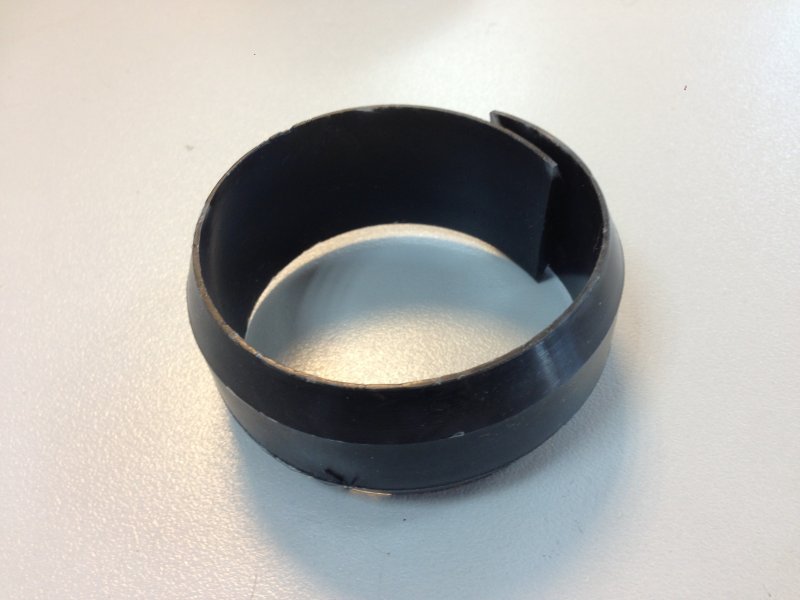 Plastic klemring voor bodemhuls paal Ø 48 mm