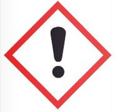 Pictogram: Gevaar irritatie bij inademen - PP - 100 x 100 mm