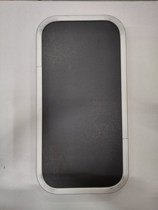 Bord T2000 400 x 200 mm voorzien van krijtfolie