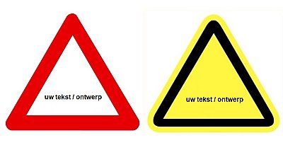 Bord T250 700 mm (driehoek)