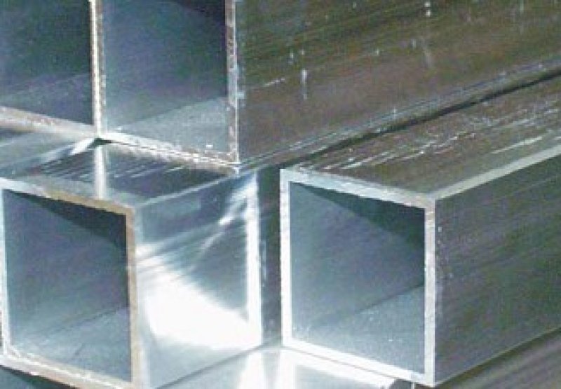 Aluminium paal 60/60 x 1.500mm