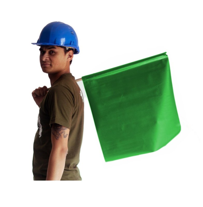 Seinvlag - 50 x 50 x 75 cm - GROEN