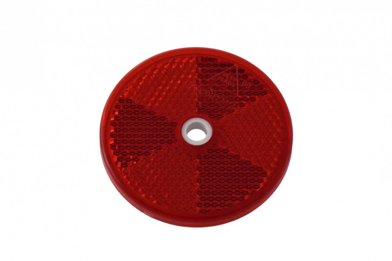 Reflector Ø 60 mm rood