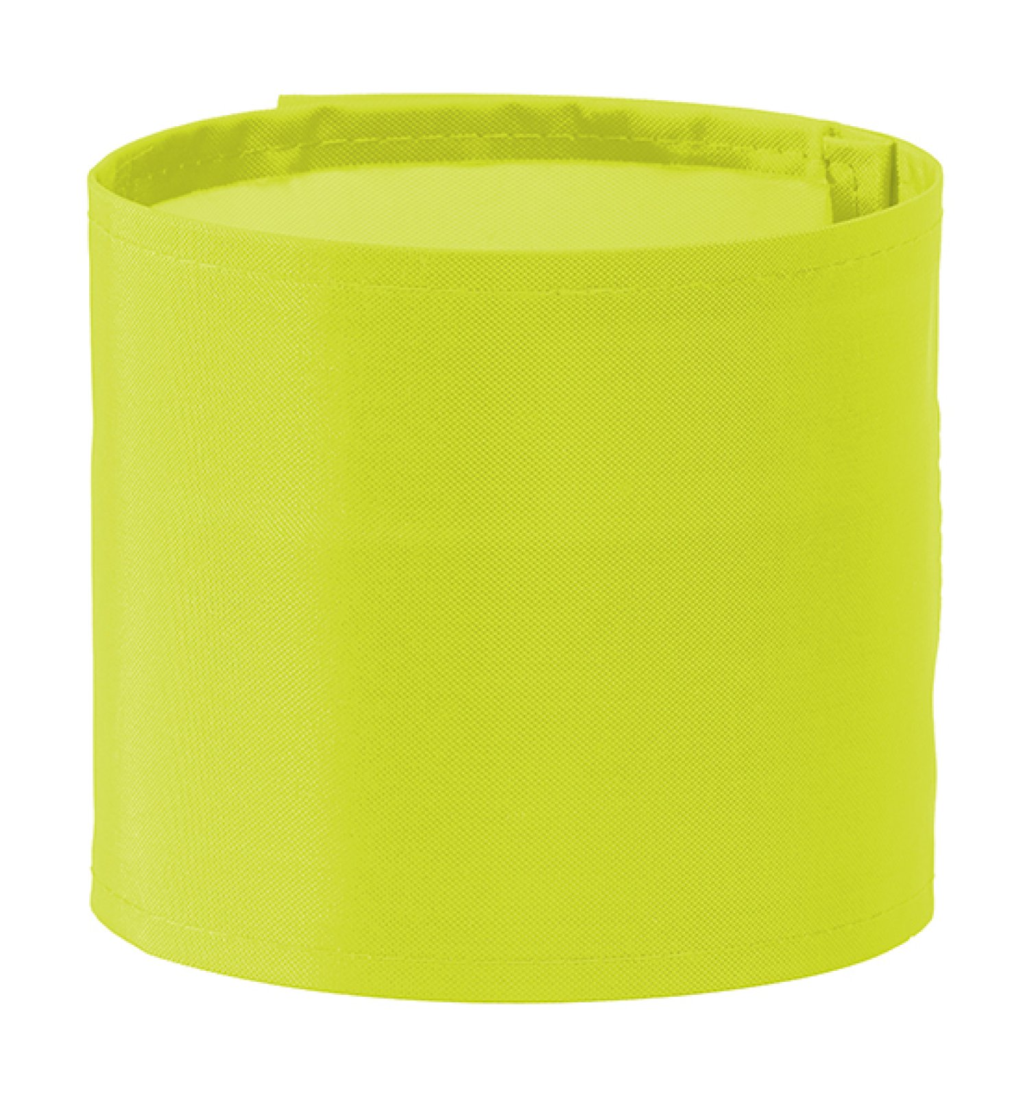 Armband geel - velcro - 450 x 100 mm - S/M