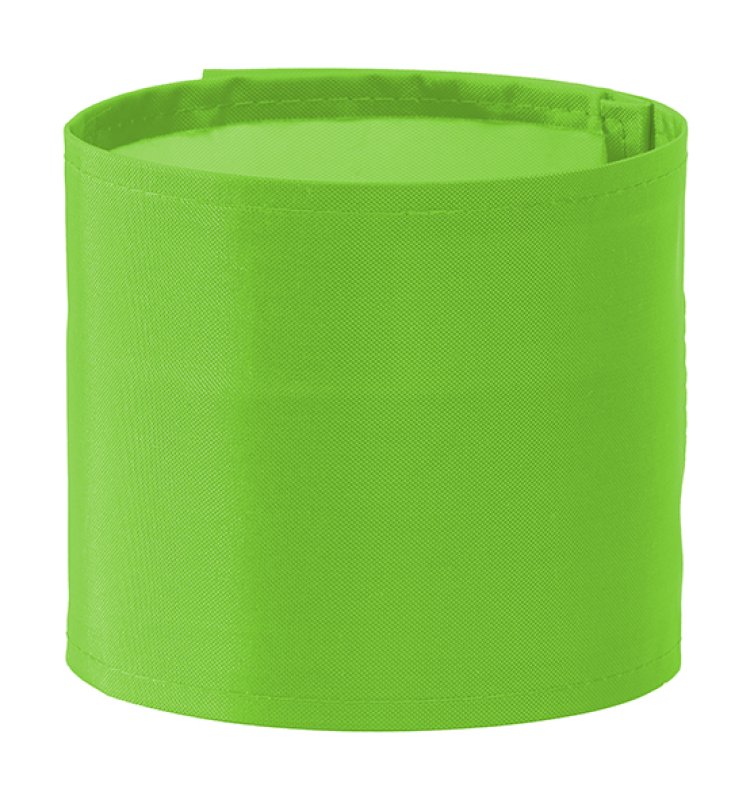 Armband groen - velcro- 450 x 100 mm - S/M