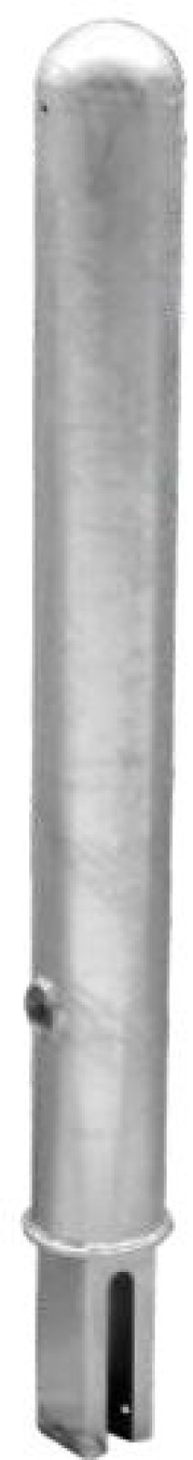 Paal galva Ø 89 mm uitneembaar (driekantslot) L 900 mm - Met bolle kop