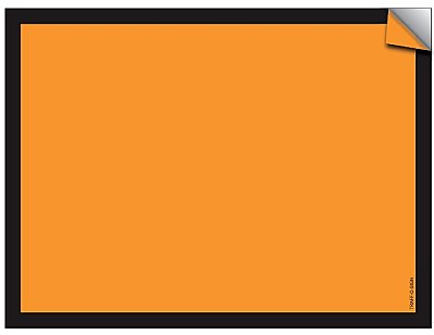 Vinyl zelfklever ADR oranje zonder balk - 400 x 300 mm - reflecterend
