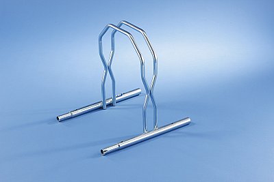 Moduleerbaar verzinkt fietsenrek 1 fiets/hoog - Face to face schikking - 435 x 390 x 445 mm