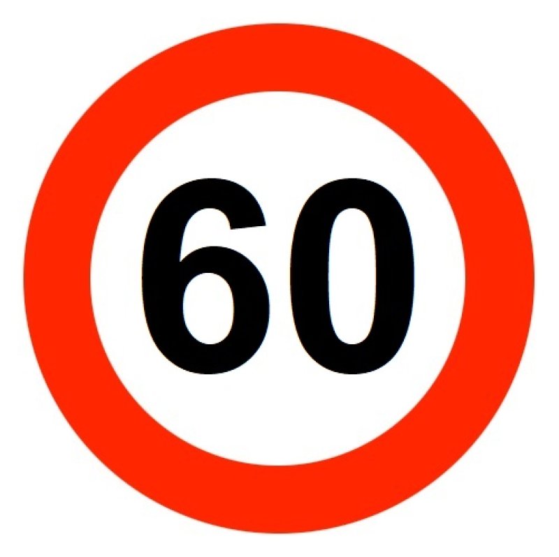 Sticker C43 '60' 400 mm - HI/KL2