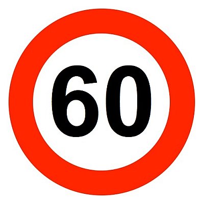Sticker C43 '60' 400 mm - HI/KL2