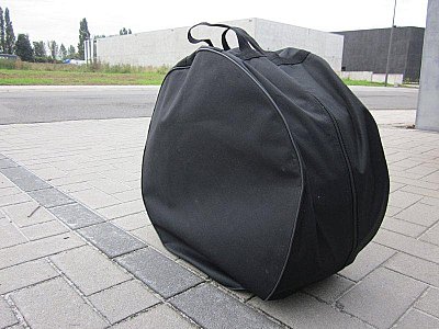 Draagtas voor oprolbare verkeersdrempel -  L 3000 mm x B 220 mm x H 50 mm