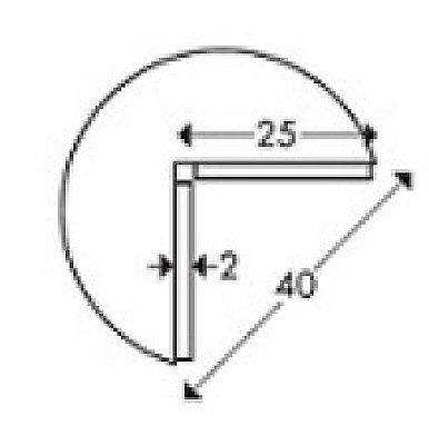 Stootband in polyurethaan type A - geel/zwart - zelfklevend - 1m - met magneet