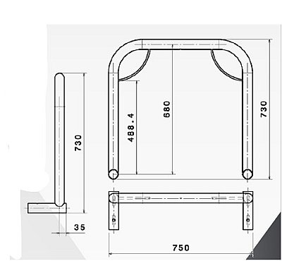 Uitbereiding voor VEFIB8823 - 75 x 20 x 73 cm