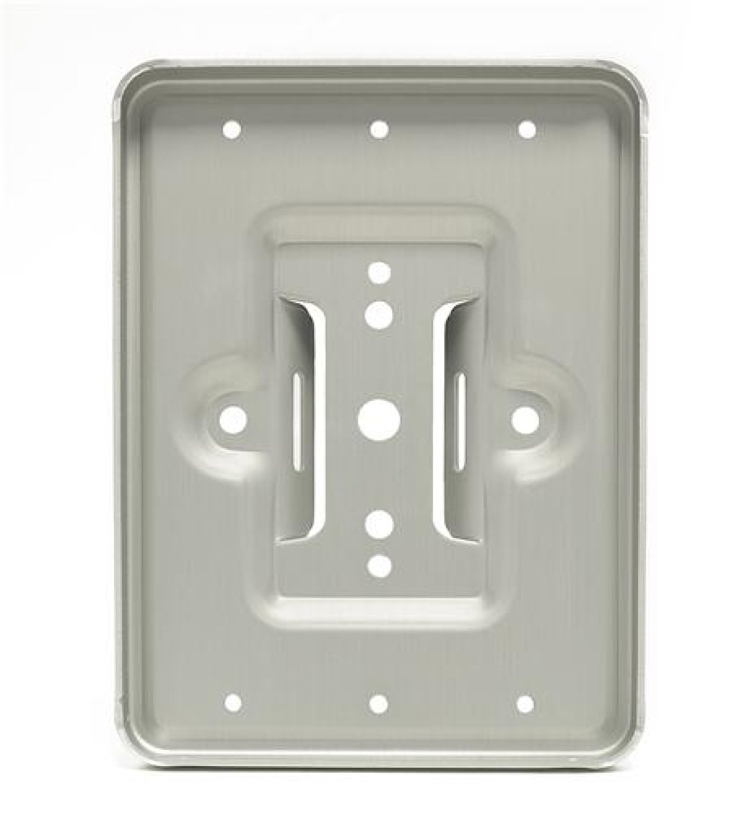 Aluminium achterplaat voor bevestiging hydrantenbord 250 x 200