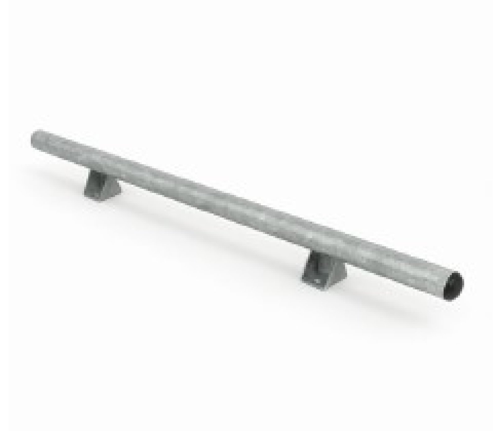Parkeerstop - wielbeschermer - Ø76 mm, recht, gegalvaniseerd
