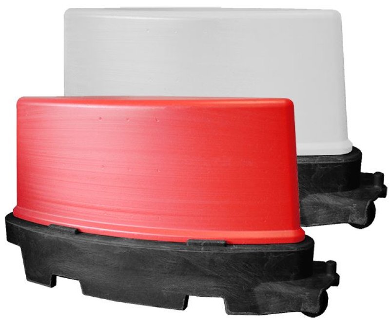 Separator model 1140 x 600 x 300 mm - stapelbaar en verrijdbaar