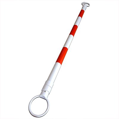 Telescopische markeringsbuis voor kegels - (reflecterend) - uittrekbaar van 1300 tot 2150 mm