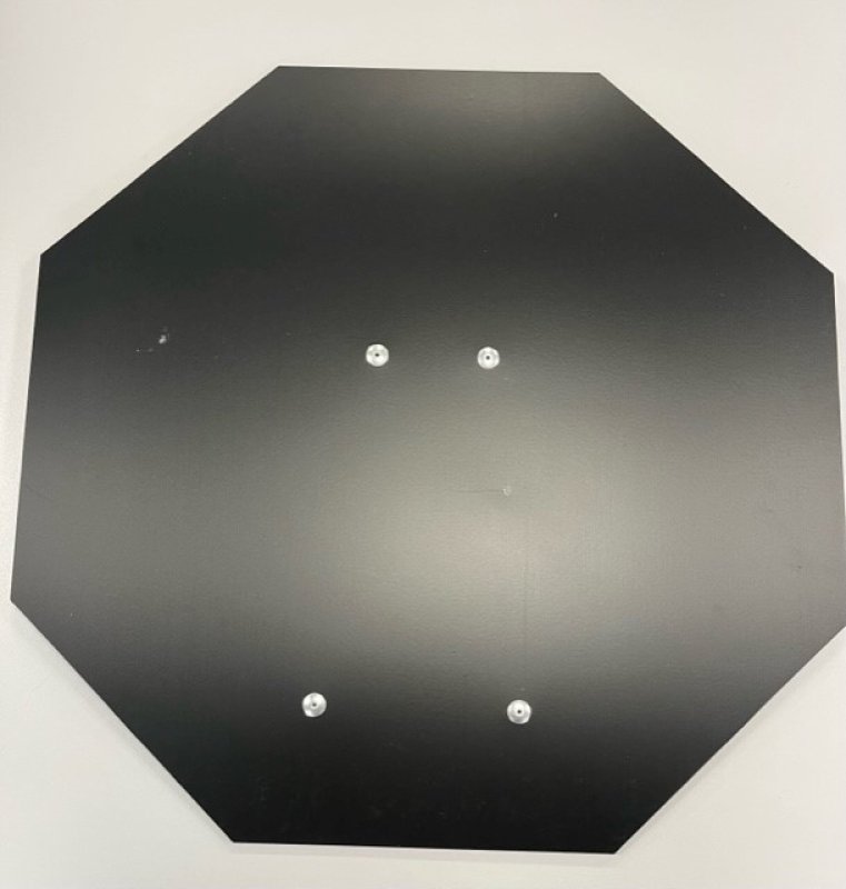 Kegel sign bord diam 750 mm - excl sticker