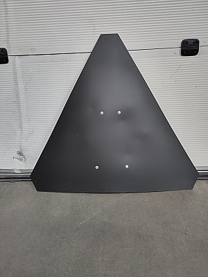 Kegel sign bord diam 750 mm - excl sticker