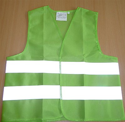 Fluorescerend vestje conform EN471 in verschillende maten en kleuren