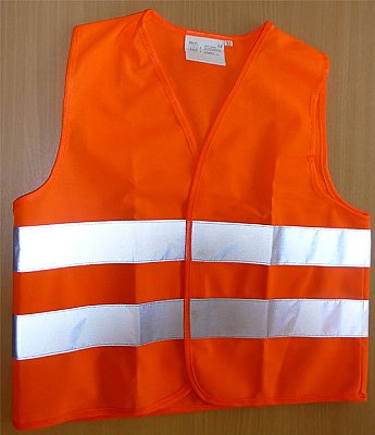 Fluorescerend vestje conform EN471 in verschillende maten en kleuren