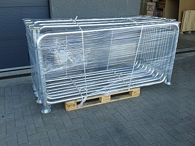 Beschermingsbeugel Ø48, 60 of 76 mm met voetplaat in verschillende afmetingen H 1000 mm