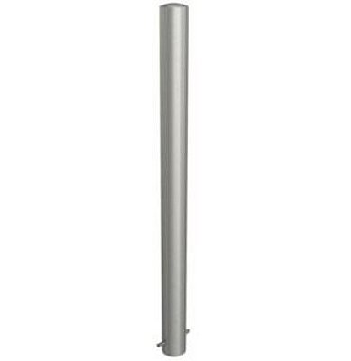 Inox (RVS) paal uitneembaar met driekantslot in verschillende diameters