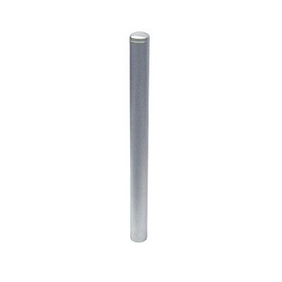 Inox (RVS) paal om in te betonneren in verschillende diameters en hoogtes