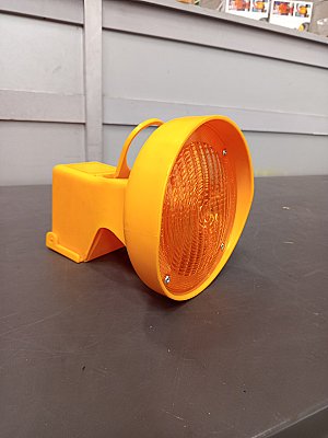 Werflamp enkelzijdig voor op kegel Ø180 mm - Dagslaper