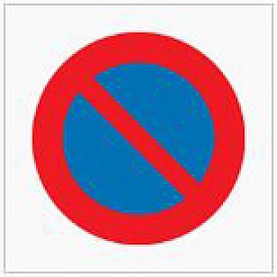 Verkeersbord type 250 E1 / 400 of 700 mm met reflectie type 1 (EG)
