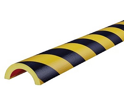 Flexibele stootband TYPE R50 in polyurethaan in verschillende kleuren en lengtes
