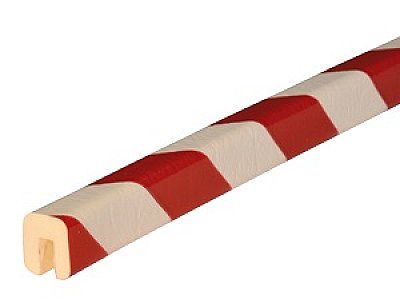 Flexibele stootband TYPE G in polyurethaan in verschillende kleuren en lengtes