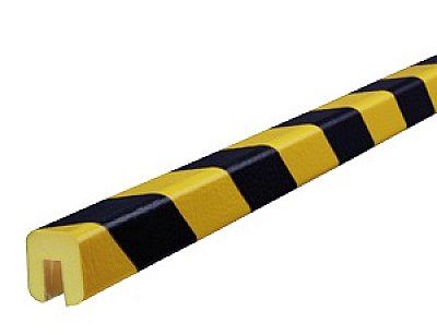 Flexibele stootband TYPE G in polyurethaan in verschillende kleuren en lengtes