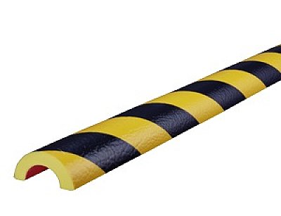 Flexibele stootband TYPE R30 in polyurethaan in verschillende kleuren en lengtes